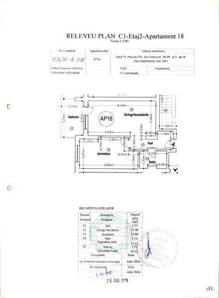 Apartament 2 Camere - Pantelimon Lac Lebada